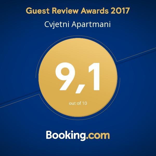 Cvjetni Apartmani Цетине Экстерьер фото